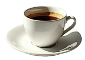 Xícara de café estilizada
